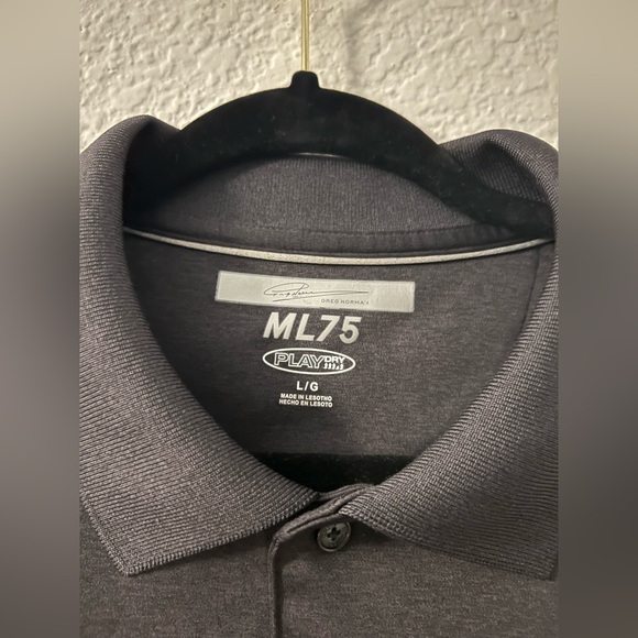 Greg Norman Signature Series Mens ML75 Play-Dry Performance Polo Shirt - Picture 5 of 5